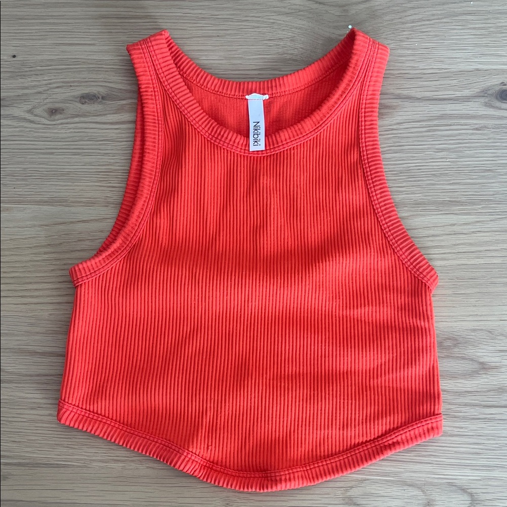 Orange crop tank
